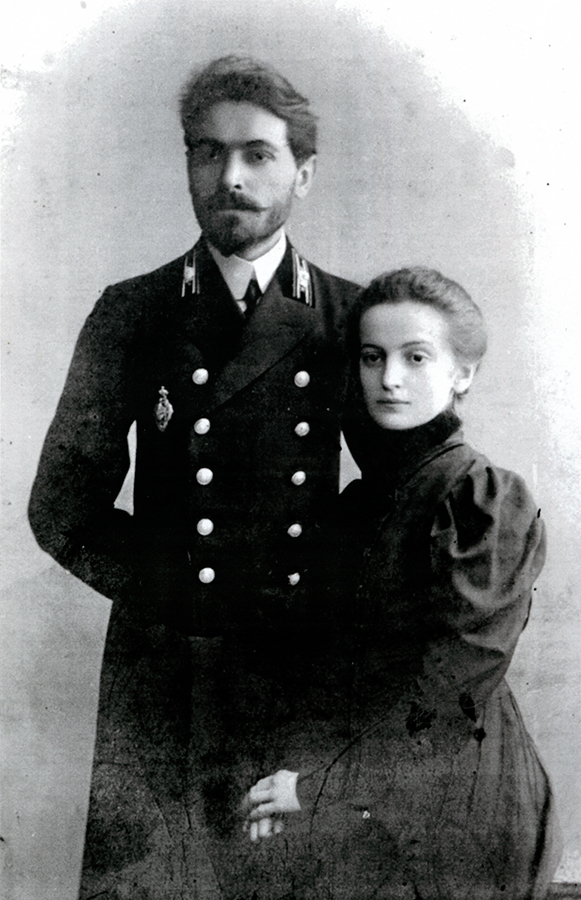 A.M.CHernoutsan s suprugoj